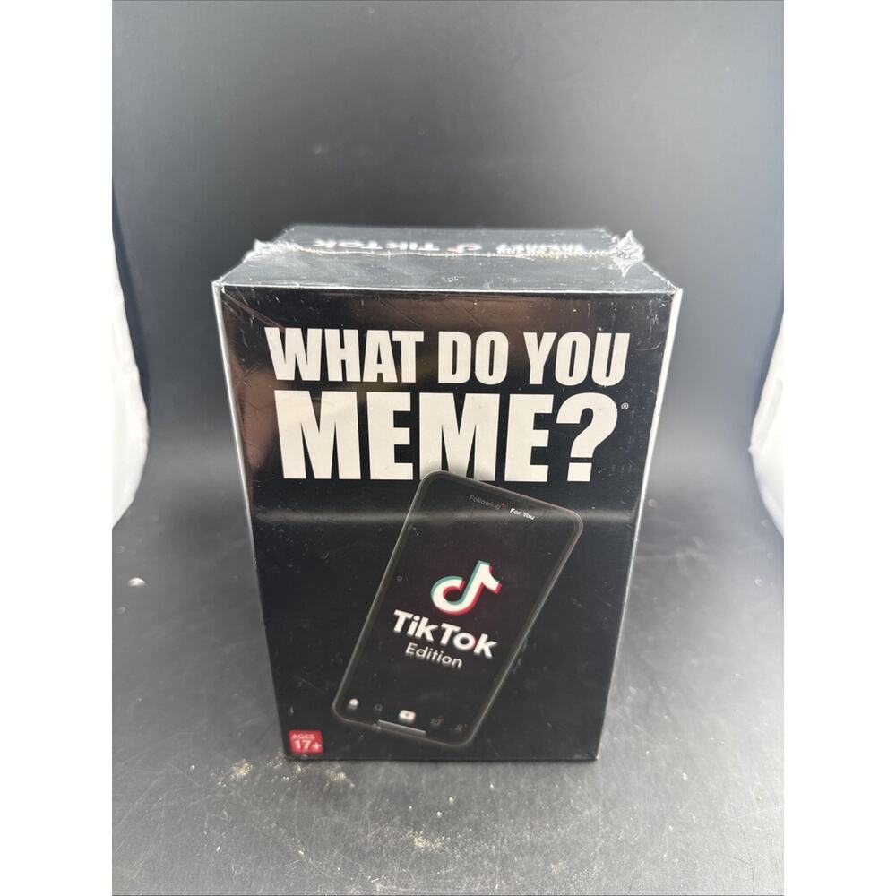 What Do You Meme? TikTok Edition Party Game Ages 17+ Complete